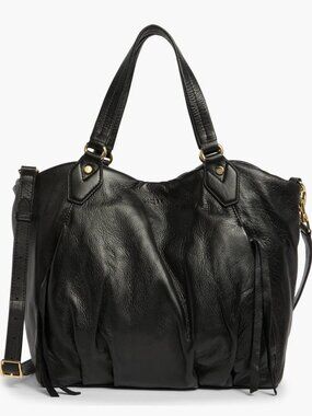 AIMEE Unsubscribed Convertible Leather Shopper